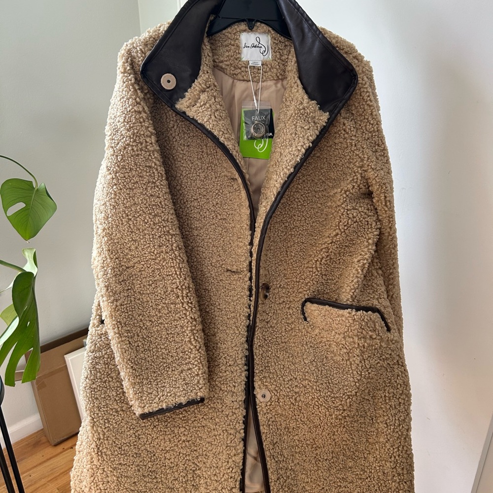 NWT Sam Edelman Teddy Bear Coat